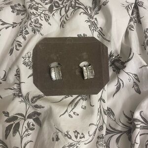 Nolan Miller  Crystal Earrings